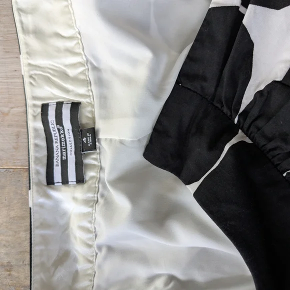 Banana Republic For Marimekko Black and White Circle Print Skirt - Picture 5 of 6